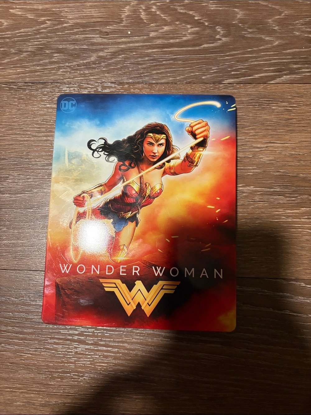 Wonder Woman Collectible Tin - Red, Gold, Blue